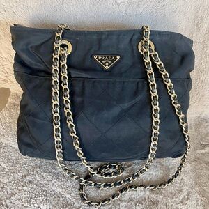 Prada Chain 1995 Chain Nylon Bag